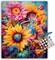 Sunflowers Paint by Numbers Kit 16x20” – Beginner DIY Canvas for Adults